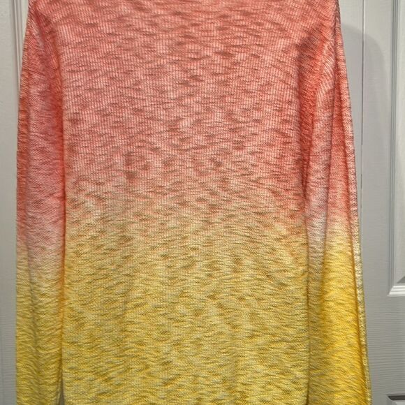 Jack & Jones Jortied Knit Ombré Crew Neck Cotton Sweater Size S (fits larger) - Picture 8 of 12